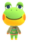 Animal Crossing - Henry - PNG gratuit GIF animé