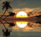 fond beach sea sunset