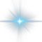 blue sunlight ray - PNG gratuit GIF animé