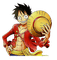 ♡§m3§♡ d luffy monkey red cartoon male - Free animated GIF