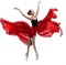 ballerina red - GIF animé gratuit
