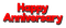 Happy Anniversary - PNG gratuit GIF animé