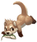 otter by nataliplus - png grátis Gif Animado
