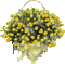 Panier roses jaune - Darmowy animowany GIF animowany gif