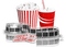 soave deco  coca cola popcorn cinema red black - безплатен png анимиран GIF