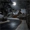 Background Winter Night - png gratuito GIF animata