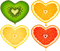 fruit hearts Bb2 - ingyenes png animált GIF