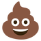 Poop emoji - ingyenes png animált GIF