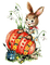 kikkapink easter spring egg red bunny - besplatni png animirani GIF