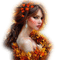 kikkapink fashion woman fantasy autumn - безплатен png анимиран GIF