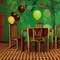 Green & Brown Party Room - ingyenes png animált GIF