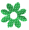 Green Scrap Flower - PNG gratuit GIF animé