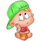 Kaz_Creations Funny Cartoon Baby - 免费PNG 动画 GIF