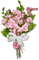 pink-flower-rosa-blommor-bukett-minou52 - nemokama png animuotas GIF