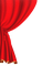 Kaz_Creations Deco Curtains Red - PNG gratuit GIF animé
