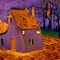 Halloween House - gratis png animerad GIF