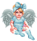 baby angel - png gratuito GIF animata