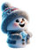 petit personnage hiver - png gratis GIF animado