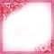 dolceluna spring pink hearts frame love - Free PNG Animated GIF