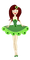 Kaz_Creations Deco St.Patricks Day Ballet Girl - 免费PNG 动画 GIF
