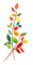 fall branch colors - gratis png geanimeerde GIF