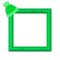 Small Green Frame - ingyenes png animált GIF