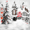 soave background vintage animated winter christmas - 無料のアニメーション GIF アニメーションGIF