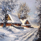 winter paysage  dubravka4 - nemokama png animuotas GIF