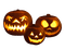 Halloween Pumpkins - png gratuito GIF animata