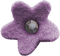 Flower Blume Button Knopf purple - png gratuito GIF animata