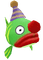 toontown clown fish - darmowe png animowany gif