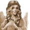 Y.A.M._Fantasy angel Sepia - Gratis geanimeerde GIF geanimeerde GIF