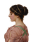 thoughtful lady - kostenlos png Animiertes GIF