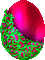 Animated.Egg.Pink.Green - KittyKatLuv65 - GIF animado grátis Gif Animado