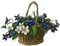 cesta flores  dubravka4 - Free PNG Animated GIF