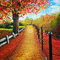 kikkapink autumn background animated vintage