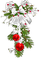 Christmas.Cluster.White.Green.Red - nemokama png animuotas GIF
