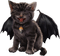 gothic cat by nataliplus - Free PNG Animated GIF