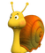 Un caracol - zadarmo png animovaný GIF
