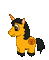 Pumpkin Unicorn - Darmowy animowany GIF