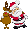 Père Noël - GIF animé gratuit GIF animé