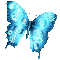 Steampunk.Butterfly.Blue - By KittyKatLuv65 - Animovaný GIF zadarmo animovaný GIF