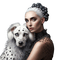 frau woman femme, dog, hund - ücretsiz png animasyonlu GIF