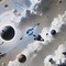 White Cloudy Galaxy - png gratuito GIF animata