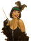 Kaz_Creations Woman Femme With Hat - kostenlos png Animiertes GIF