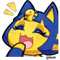 Ankha laughing - 免费PNG 动画 GIF