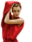 Kaz_Creations Woman Femme Red - png gratis GIF animado