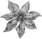 Christmas.Flower.Silver - kostenlos png Animiertes GIF