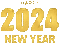 Happy New Year - GIF animado gratis GIF animado