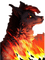 flame dog - darmowe png animowany gif
